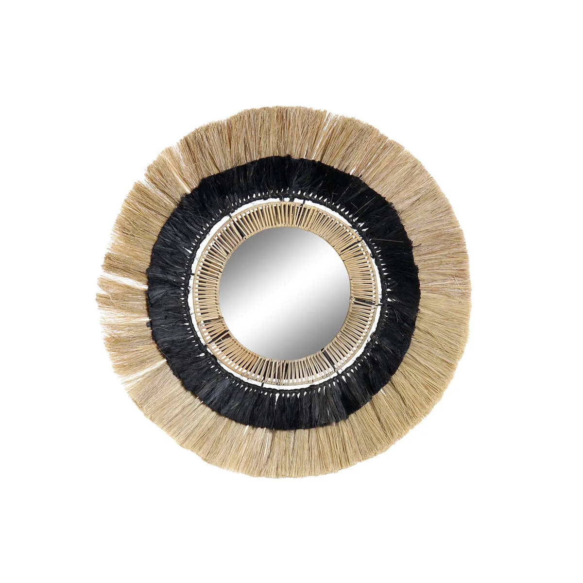 Miroir mural dkd home decor noir naturel colonial 55 x 7 x 55 cm s303945562. Diaytar, le trait d'union entre vos besoins pratiques et vos aspirations esthétiques, à travers une offre généraliste pointue