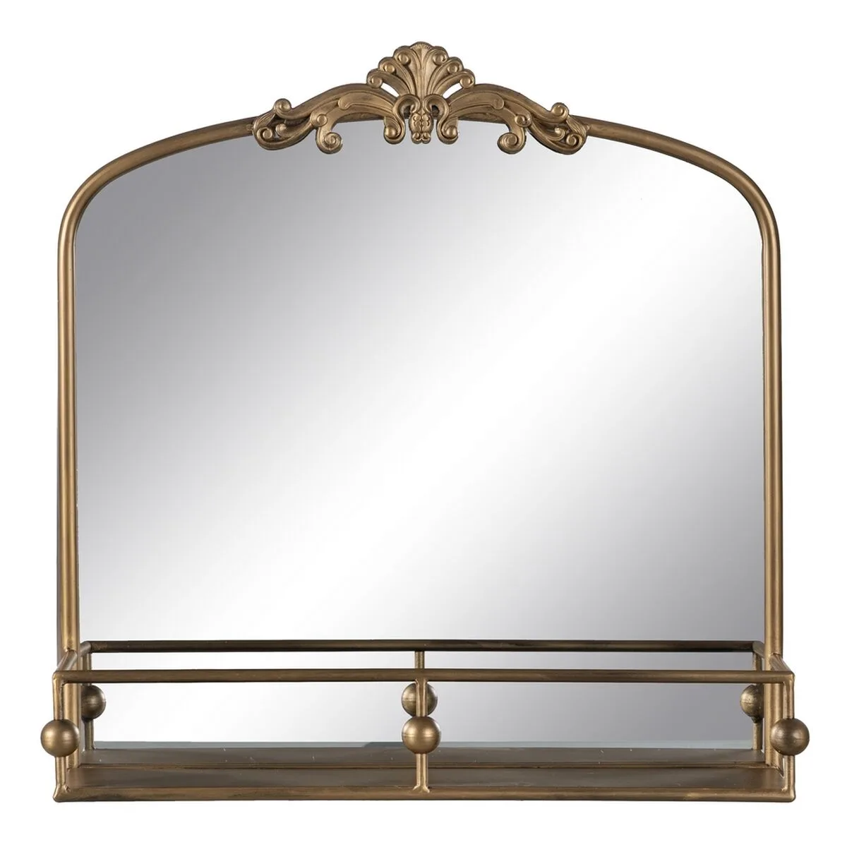 Miroir mural dore 54 x 16 5 x 51 cm s880468196. L'aventure Diaytar est une quête permanente de sens et d'esthétisme à travers des produits soigneusement pensés.