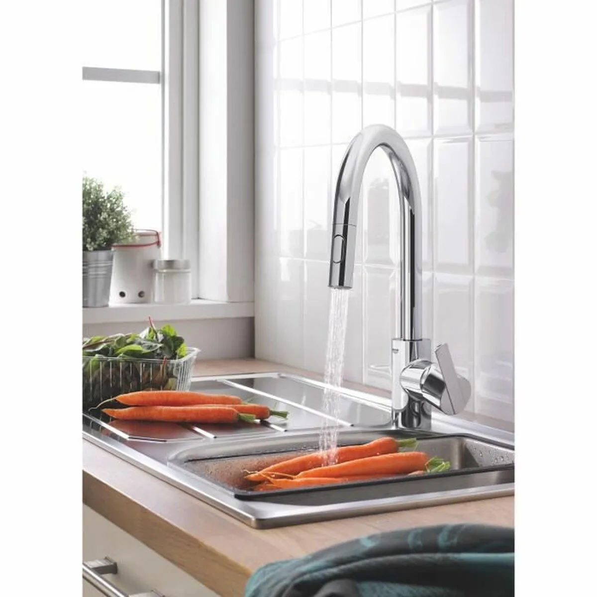 Mitigeur grohe 31486001 metal s717858778. Innovation, style et qualité : les trois piliers de l'expérience Diaytar.