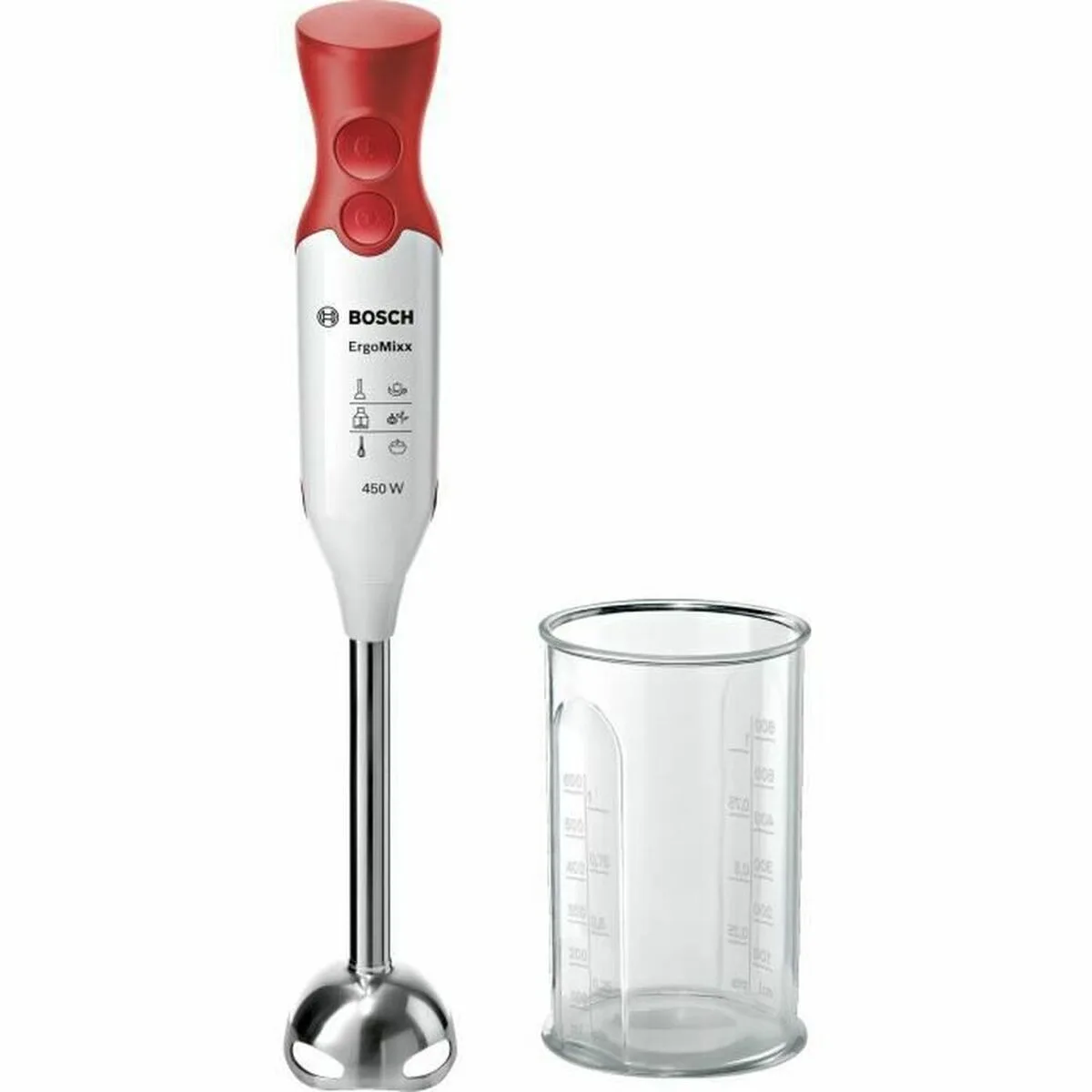 Mixeur plongeant bosch hand blender 600 ml blanc rouge rojo blanco 450 w s715358024. Notre ambition pour Diaytar : devenir le réflexe numéro 1 lorsque vous pensez 'produit génial'.