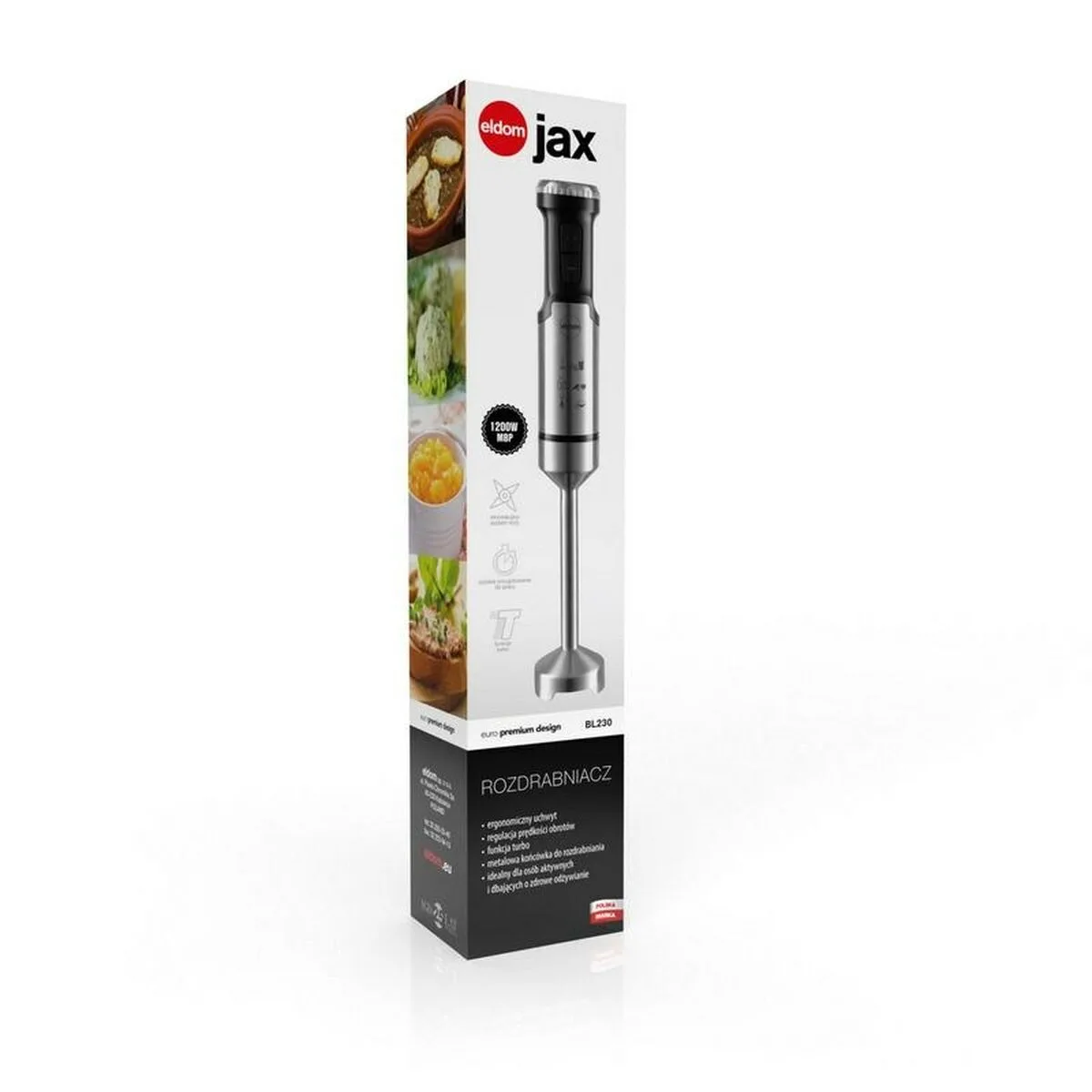 Mixeur plongeant eldom jax noir 1000 w s918308868. Chez Diaytar, nous transformons vos envies en réalité avec style.