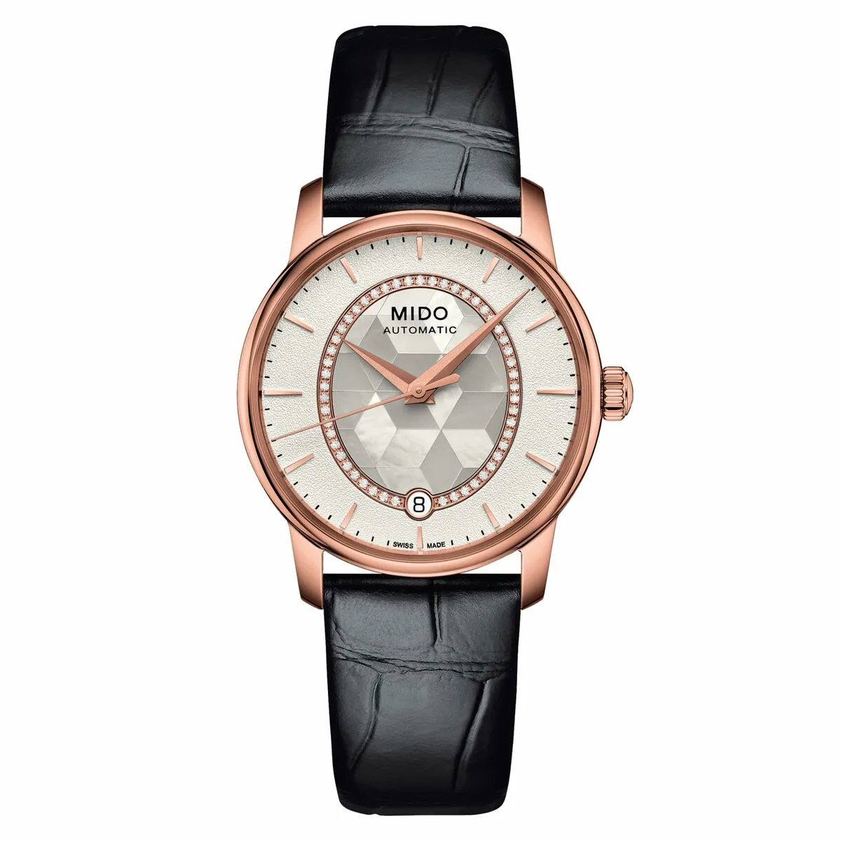 Montre femme mido m0072073611600 o 33 mm s039298884. Révélez votre style avec la collection capsule Diaytar, limitée et exclusive.