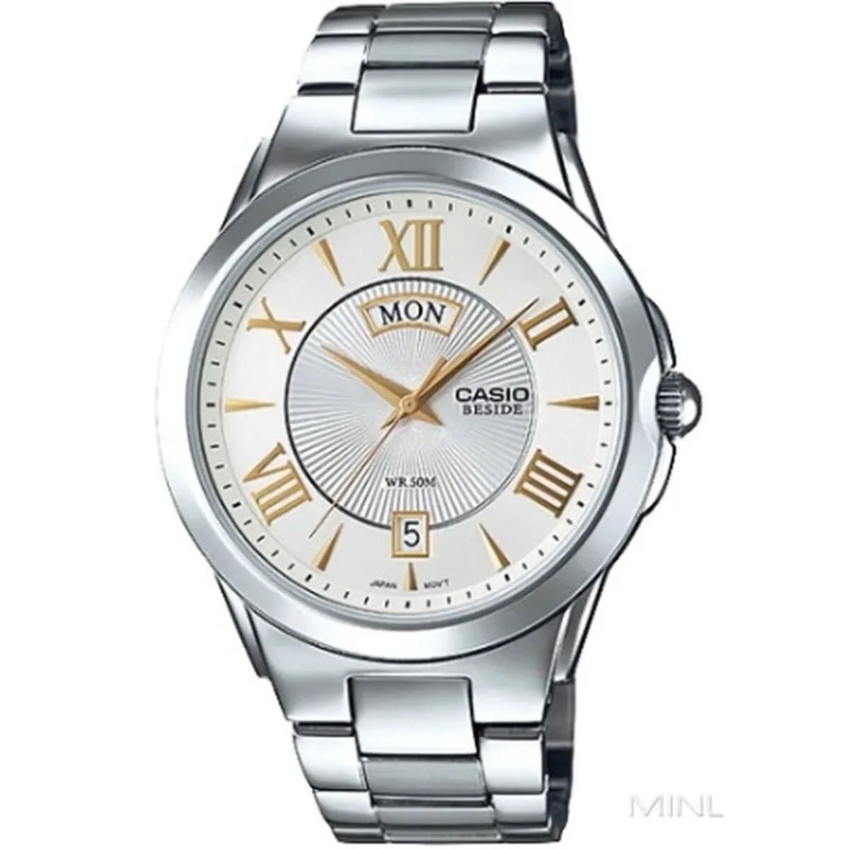 Montre homme casio beside argente o 41 mm s7210428453. Votre style, votre personnalité, nos produits : bienvenue chez Diaytar !