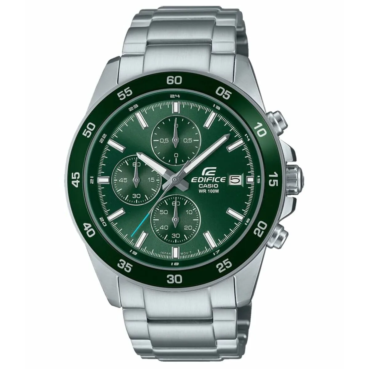 Montre homme casio efr 526d 3avuef vert argente o 44 mm s729700947. Notre équipe chez Diaytar est une brigade de passionnés, toujours en chasse pour dénicher la perle rare qui vous fera vibrer.