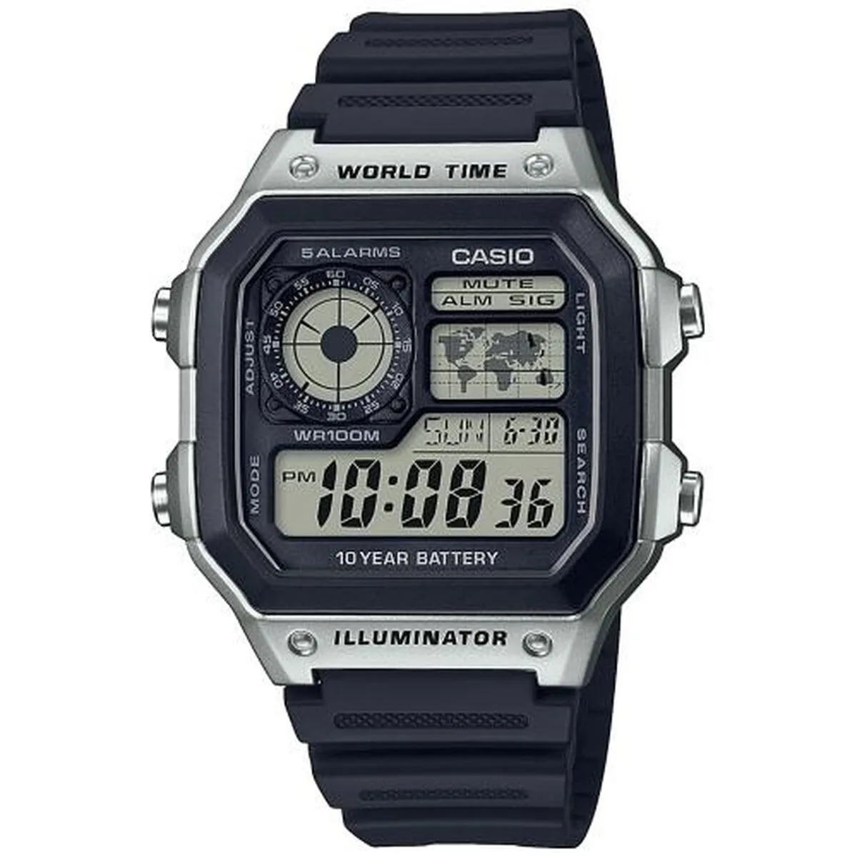 Montre homme casio illuminator worldtime noir gris o 40 mm s723276812. La boutique en ligne Diaytar, un terrain de jeu infini pour tous ceux qui aiment découvrir des produits utiles et beaux