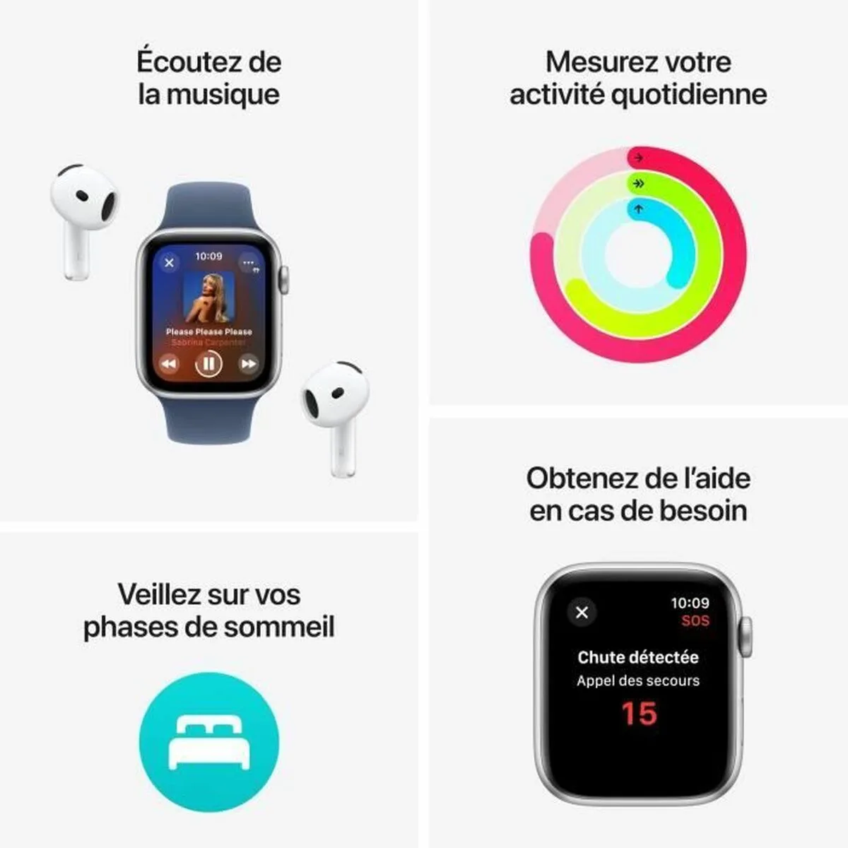 Montre intelligente apple bleu argente 40 mm s7100938884. Diaytar : là où le shopping devient une forme d'art. Curateur d'un quotidien plus beau et plus fonctionnel.