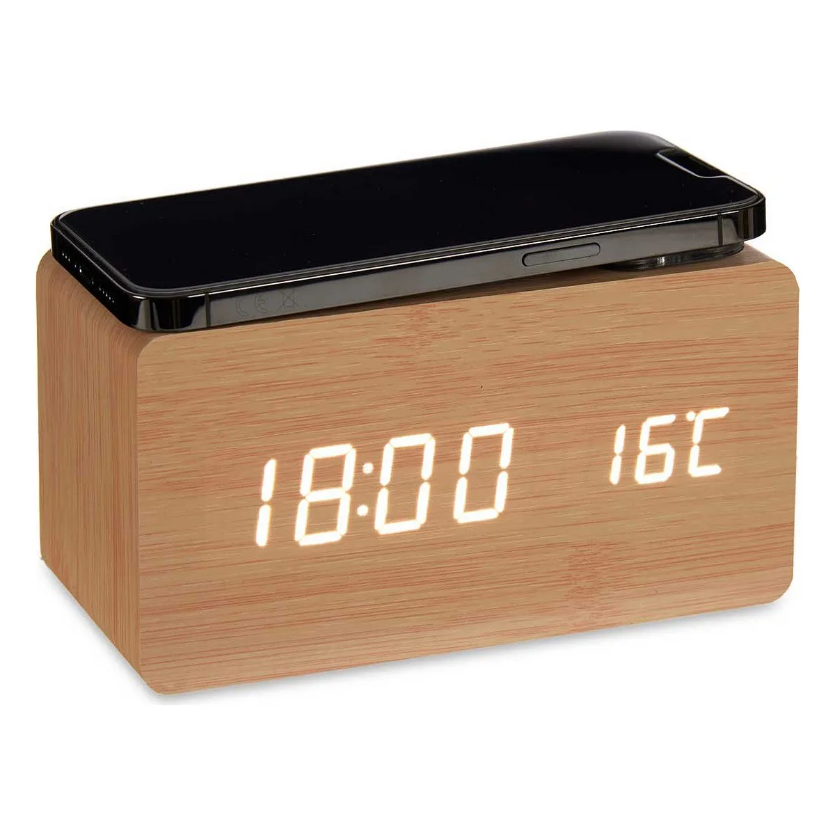 Montre numerique de table marron pvc bois mdf 15 x 7 5 x 7 cm s361123529. Diaytar a été imaginé pour les acheteurs avisés qui recherchent autant la performance que le design dans leurs produits