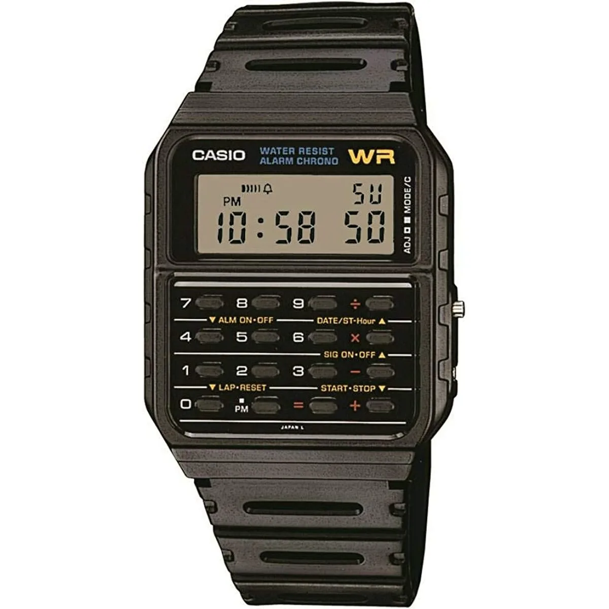 Montre unisexe casio calculator o 43 mm s723141864. Diaytar, c'est l'alchimie parfaite entre la froide efficacité de la tech et la chaleur rassurante des produits de qualité.