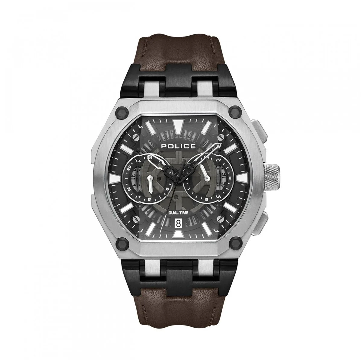 Montre unisexe police pewgf0054403 marron s7211258059. La mode selon Diaytar : audacieuse, accessible et toujours dans l'air du temps.