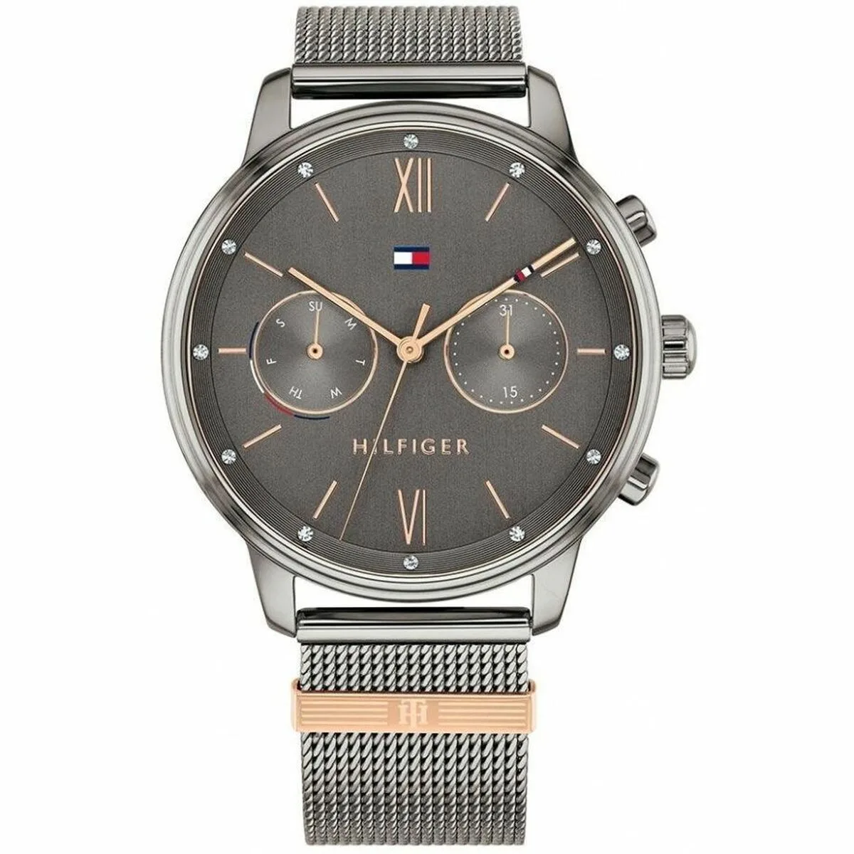 Montre unisexe tommy hilfiger 1782304 gris fonce o 37 mm s039006721. Diaytar, c'est le cercle vertueux : des produits de qualité qui améliorent votre vie, qui vous rendent heureux, alors vous revenez.