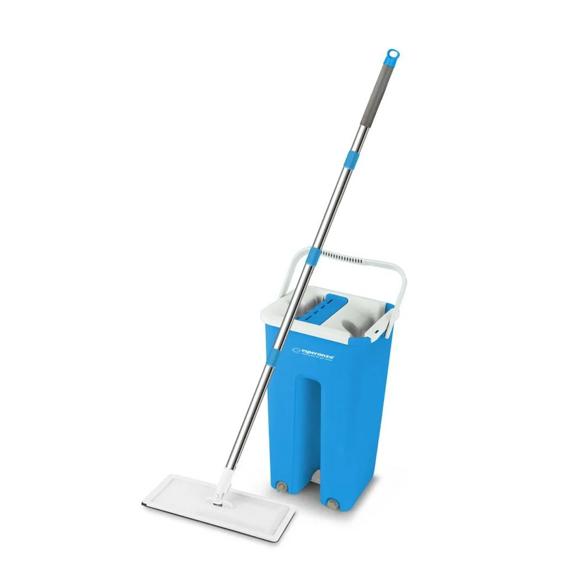 Mop with bucket esperanza ehs004 bleu blanc microfibre s914894353. Notre mission chez Diaytar : vous simplifier la vie en vous proposant les produits les plus ingénieux et les plus tendance du marché
