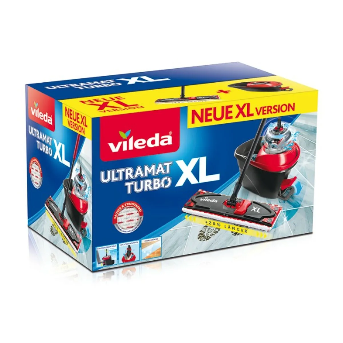 Mop with bucket vileda ultramat turbo xl noir rouge microfibre s912670428. Pour un quotidien optimisé et stylisé, faites confiance à Diaytar et son expertise en produits généraux et innovants