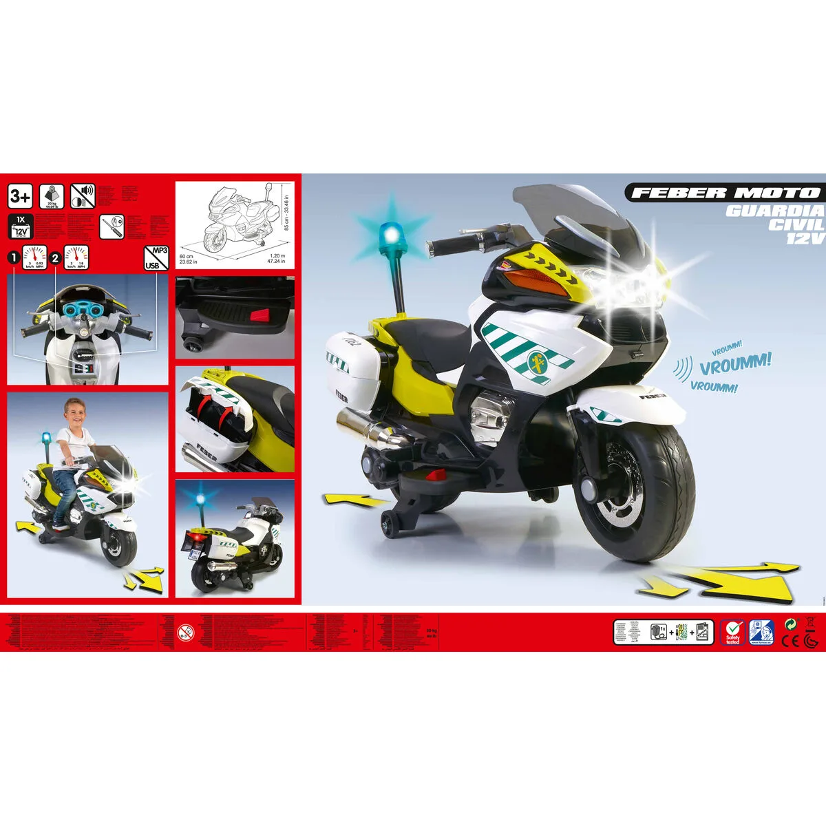 Moto de police feber 12 v s240848296 Moto de police feber 12 v s240848296. Diaytar défend une idée forte : le shopping en ligne doit être une aventure qui éveille la curiosité et comble les besoins