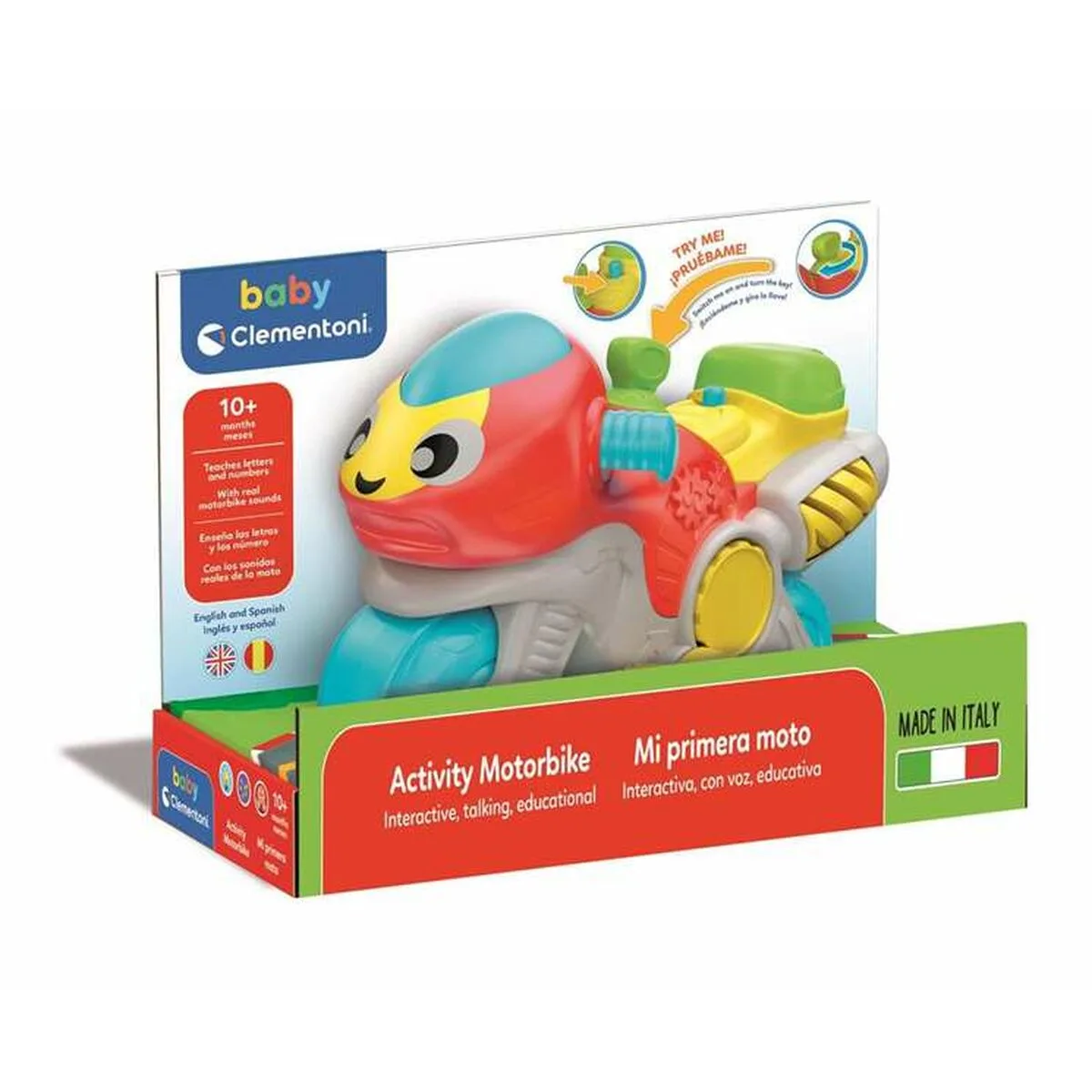 Motocyclette sans pedales clementoni multicouleur 30 x 21 x 13 cm s243136967. Diaytar, c'est la fusion entre le meilleur de l'artisanat et le cutting-edge de la technologie, au service de votre quotidien.