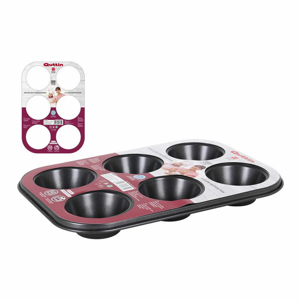 Moule a flan quttin 52299 26 5 x 18 5 x 3 cm 12 unites s223037021. Les influenceurs adorent Diaytar pour ses pièces mode avant-gardistes.
