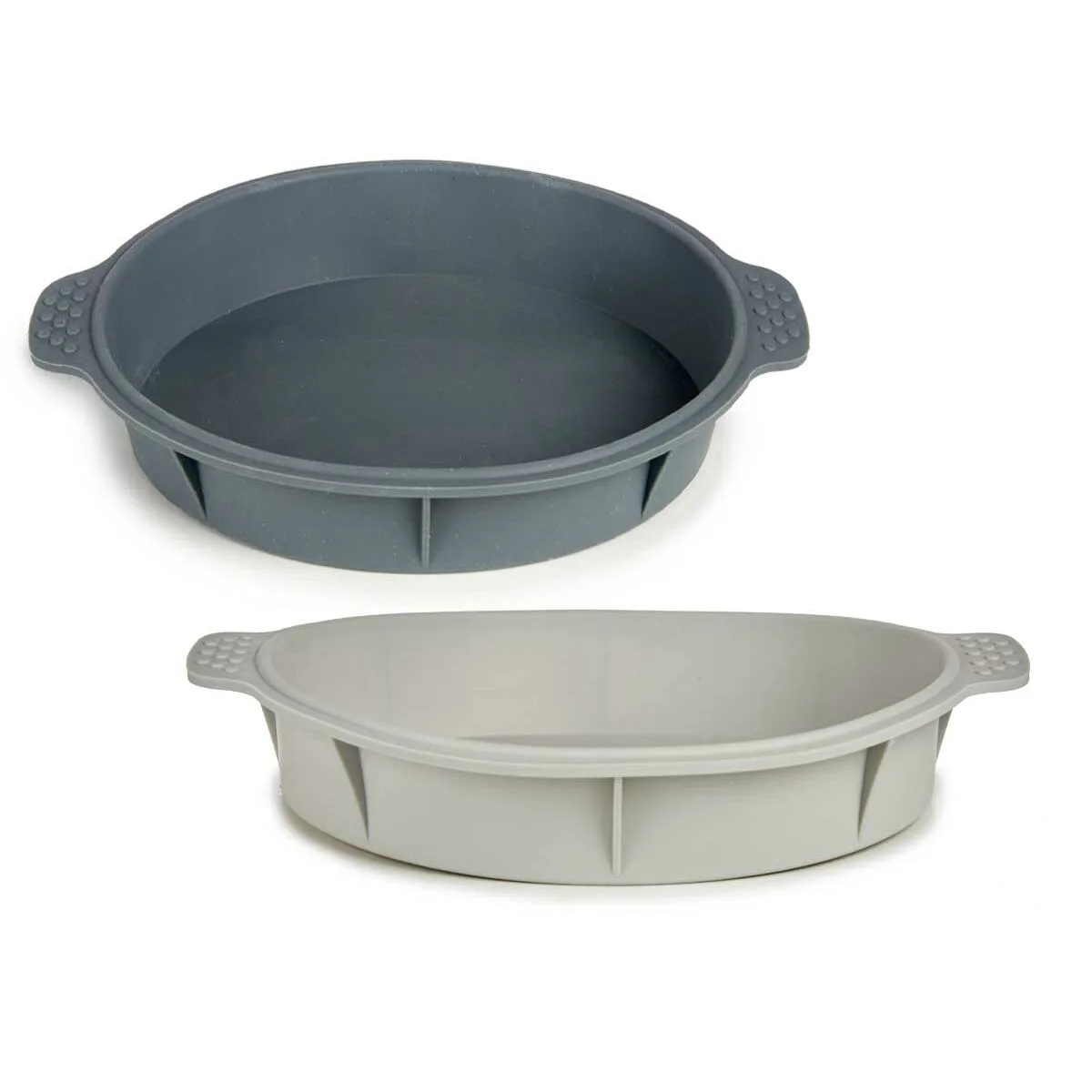 Moule a patisserie kinvara hh156 gris clair gris fonce silicone 30 x 4 5 x 26 cm rond 6 unites s362837753. Diaytar Fashion : Soyez à la pointe de la mode avec nos collections exclusives.
