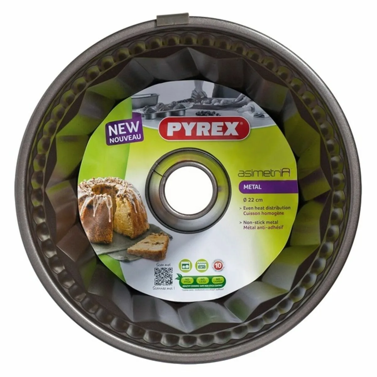 Moule a patisserie pyrex marron metal aluminium s7101548075. Diaytar s'engage : derrière chaque produit se cache une promesse de qualité, de durabilité et de satisfaction.
