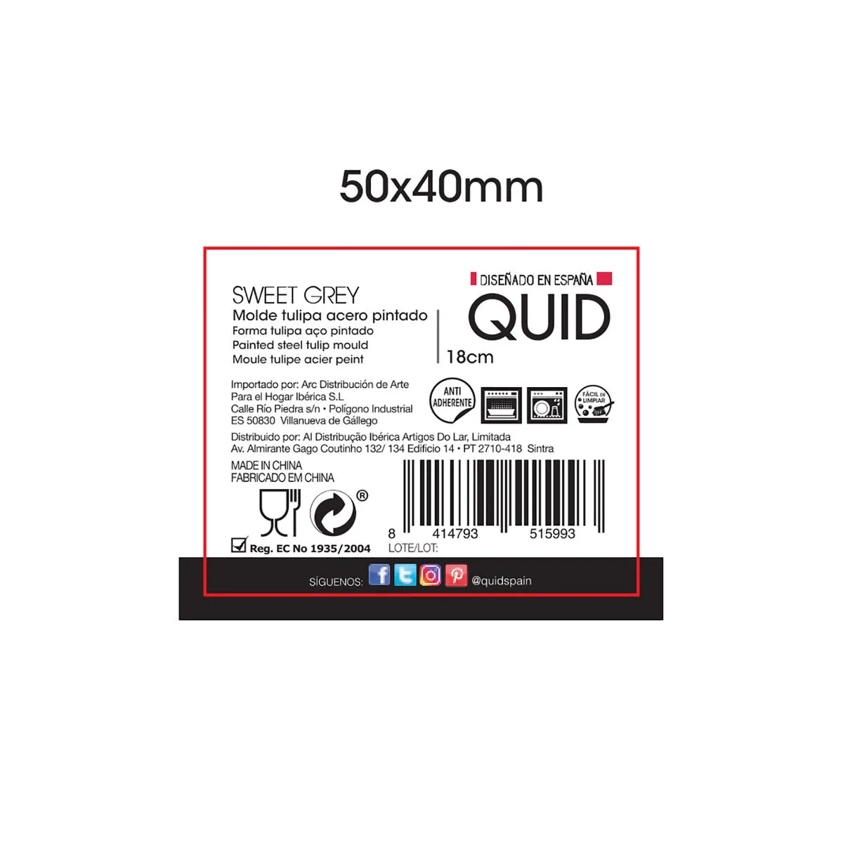 Moule a patisserie quid sweet acier inoxydable s270163170. Diaytar, c'est la boîte à outils de votre vie idéale. Des produits pour construire, embellir et optimiser votre quotidien.