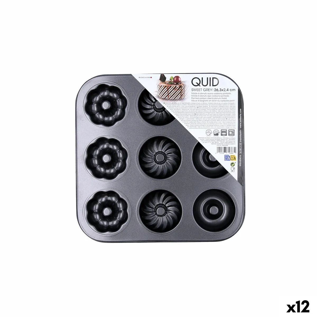 Moule a patisserie quid sweet grey gris metal 12 unites s271228966. Chez Diaytar, chaque achat est une expérience unique. Explorez notre sélection premium !