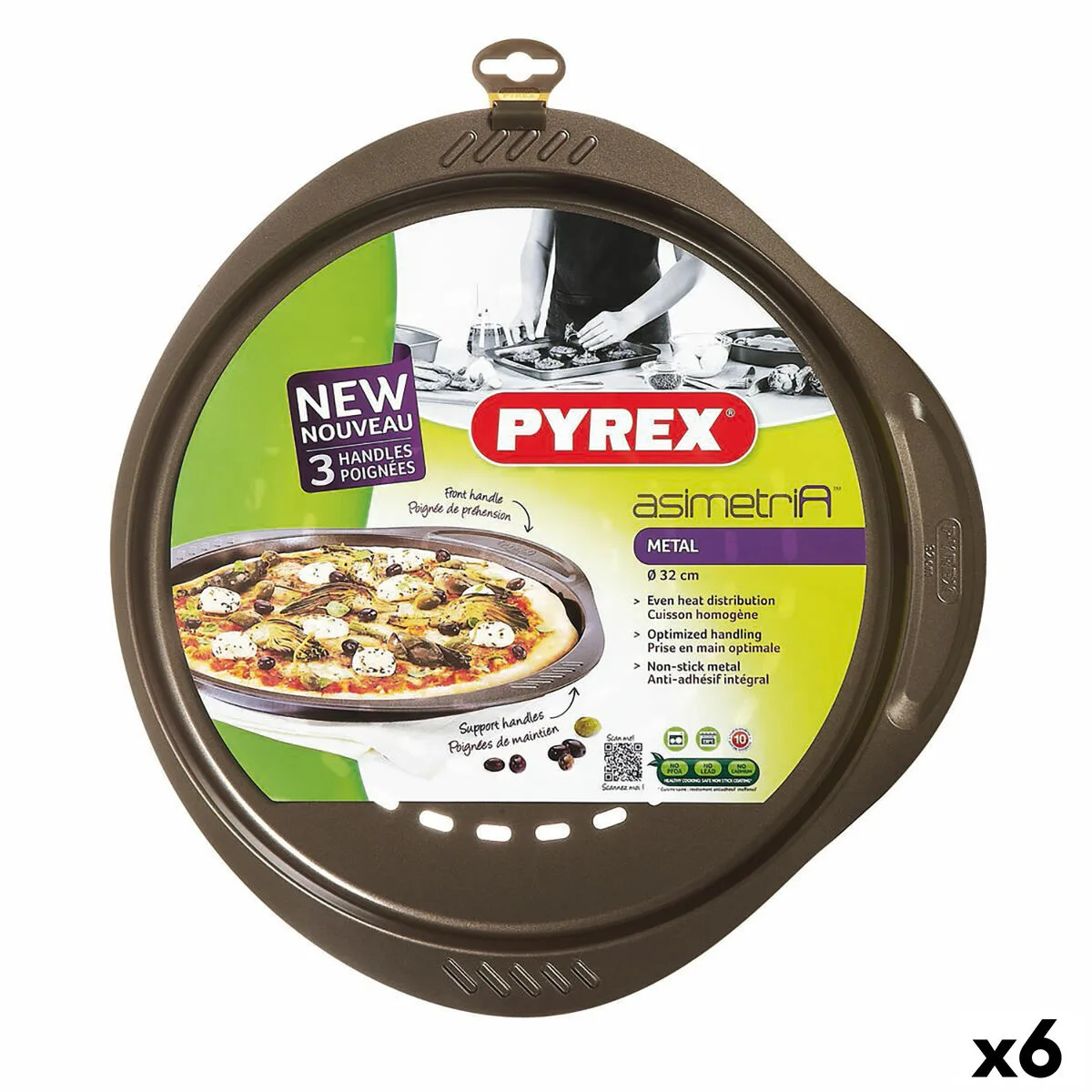 Moule a pizza pyrex asimetria metal o 32 cm 6 unites s270696159. Diaytar, le reflect de vos envies multiples : une gamme de produits soigneusement composée pour sa diversité et sa pertinence