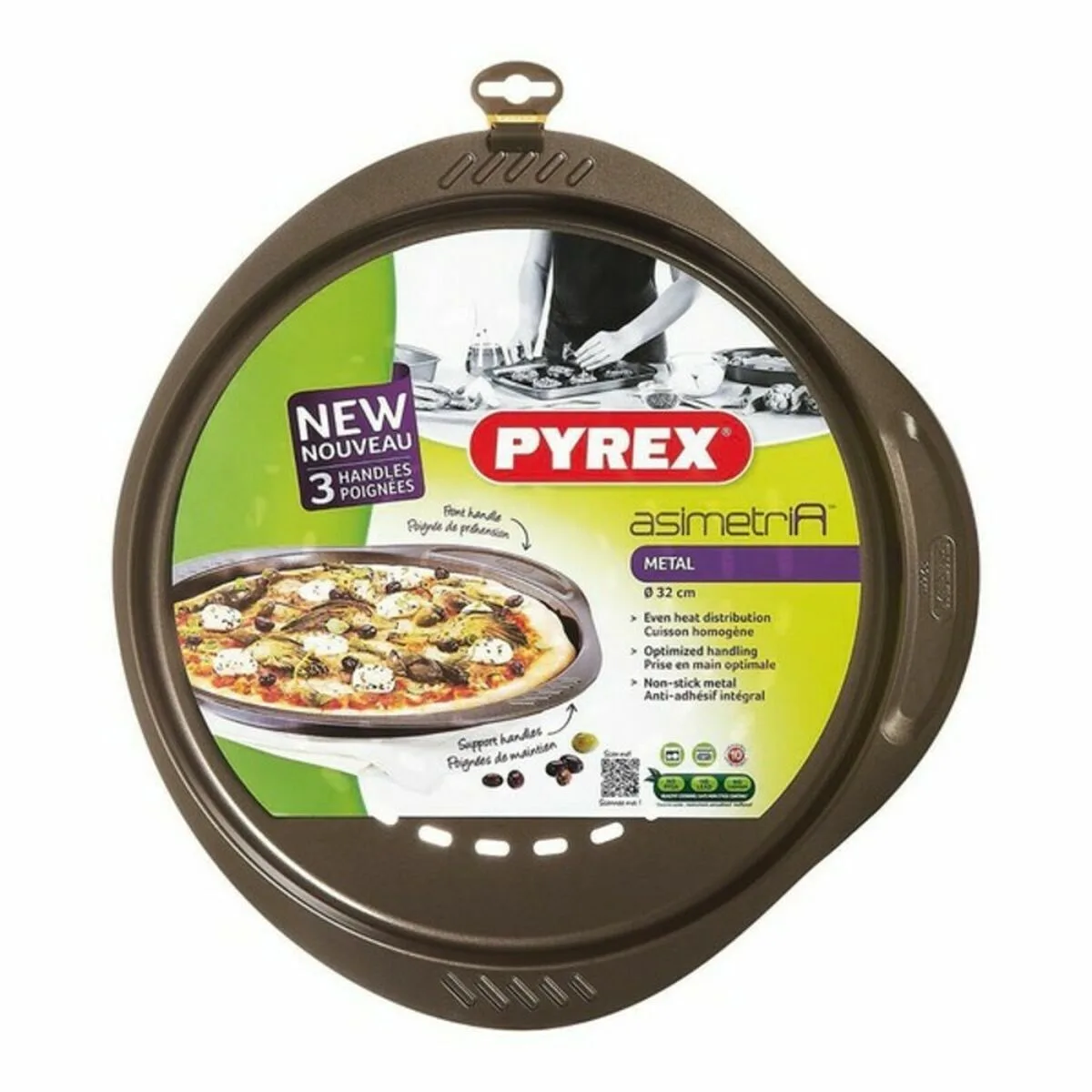 Moule a pizza pyrex marron noir metal s7101547910. Diaytar - L'art de bien vivre commence ici. Découvrez nos collections exclusives.