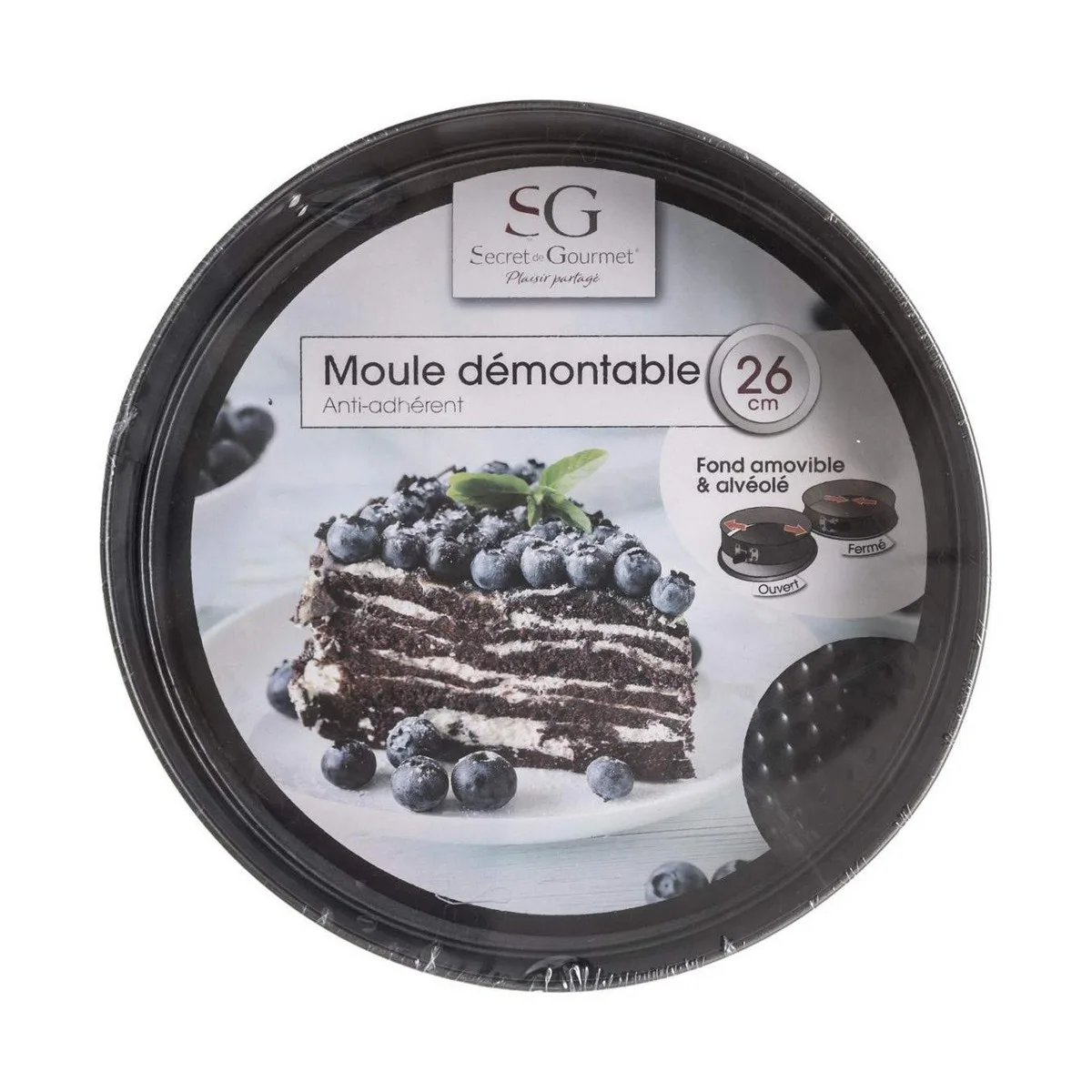 Moule amovible 5five simply smart noir metal o 26 cm s790674924. Diaytar, c'est la solution élégante à tous vos problèmes du quotidien, et la source de nouvelles envies insoupçonnées.
