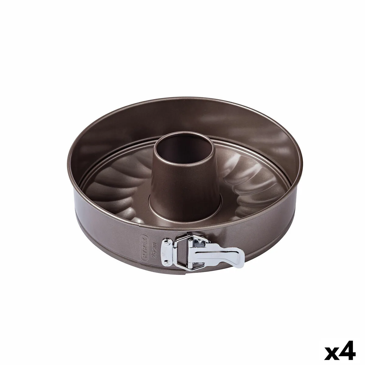 Moule amovible pyrex asimetria bague noir metal 4 unites o 26 cm s270704767. L'art de vivre à la française s'exprime dans notre collection maison Diaytar.