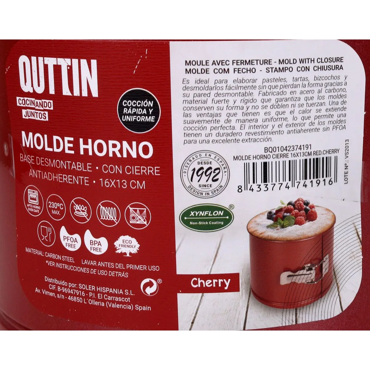 Moule amovible quttin 16 x 13 cm souffle s221388644. Diaytar réinvente votre quotidien avec des objets déco pleins de charme.
