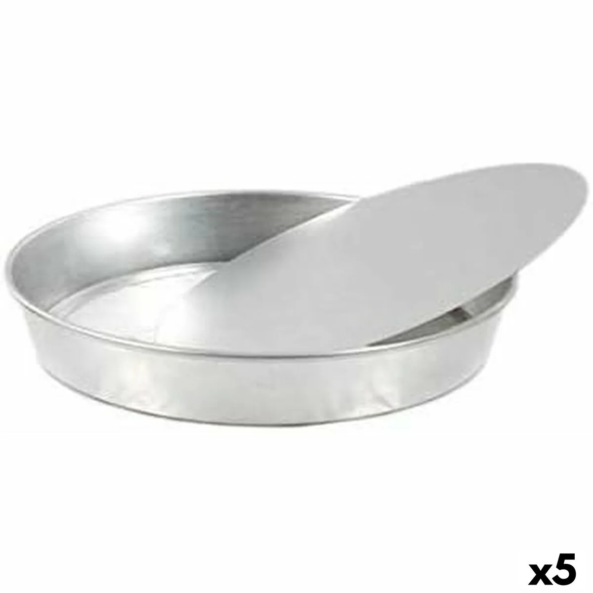 Moule amovible vr aluminium argente 29 x 29 x 4 cm 5 unites s222750113. La qualité Diaytar : un engagement, une promesse, une satisfaction garantie.
