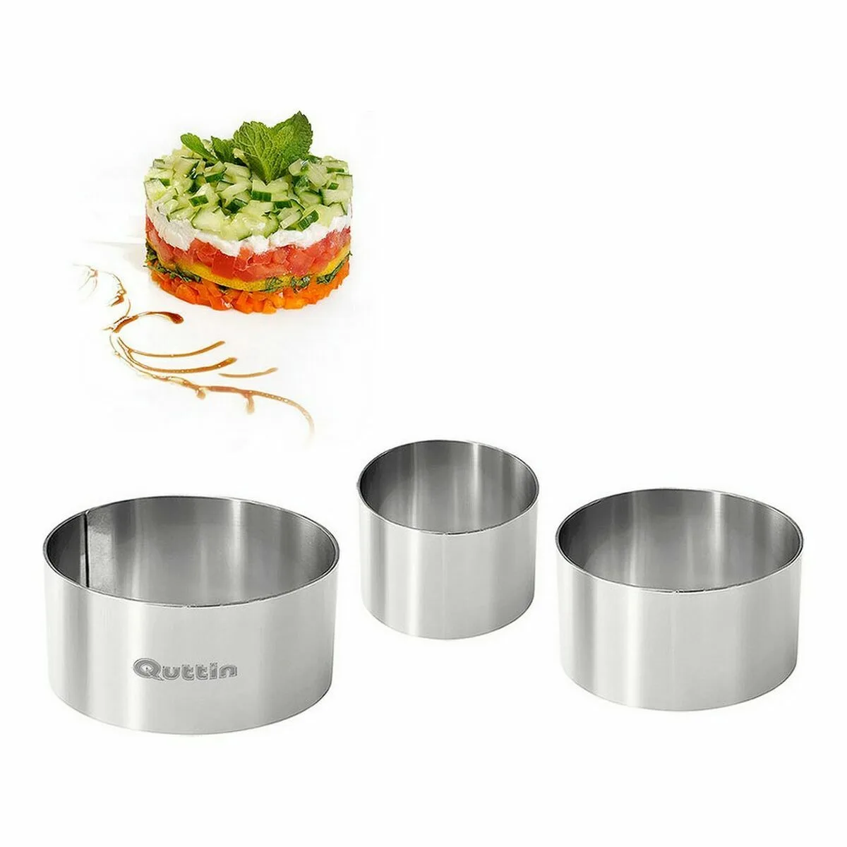 Moule de placage quttin argente acier inoxydable 12 unites 3 pieces s223022719. Chez Diaytar, nous sommes convaincus que le meilleur produit est celui qui allie utilité, beauté et innovation. C'est notre credo.