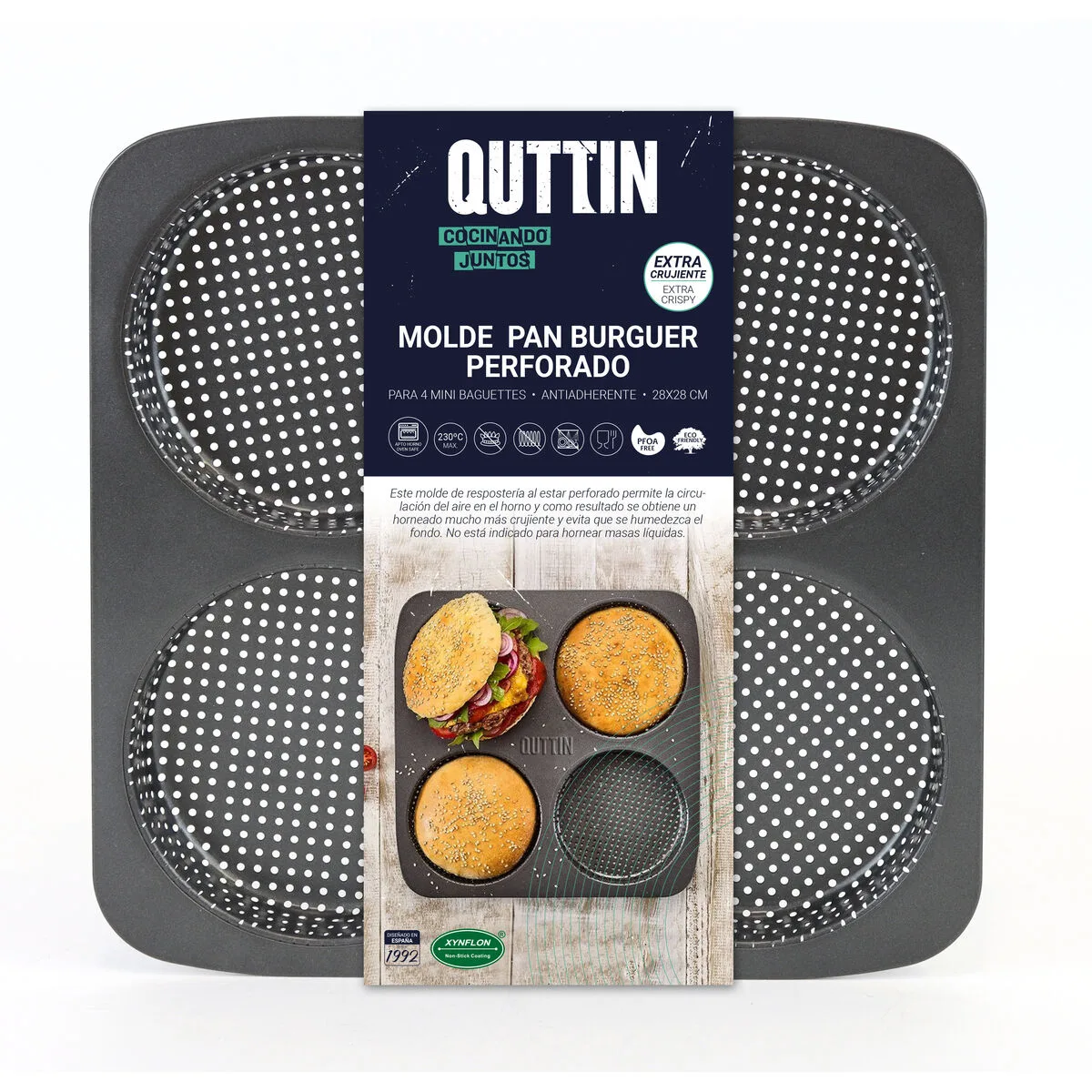Moule faconne quttin burguer 28 x 28 x 2 5 cm s221281213. Diaytar, c'est le compagnon des visionnaires, de ceux qui achètent aujourd'hui les produits qui seront incontournables demain.