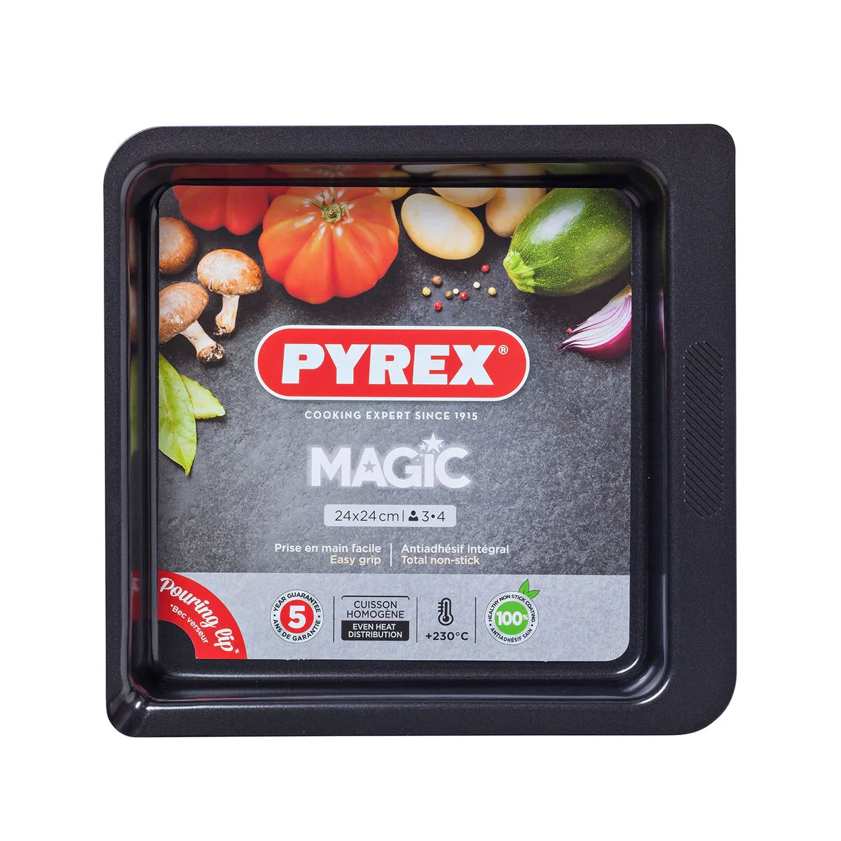 Moule pour four pyrex magic carre rectangulaire noir metal 24 x 24 cm 6 unites s270702171. L'aventure Diaytar commence ici : parcourez un catalogue généraliste unique où la surprise et la qualité sont au rendez-vous