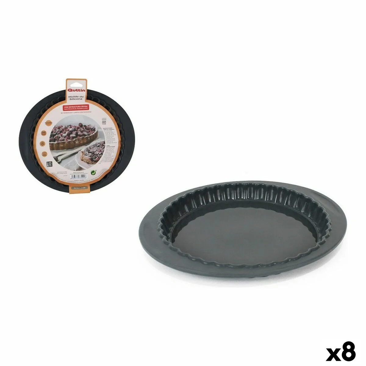 Moule pour four quttin silicone rigide 24 3 x 24 3 cm 8 unites s223035147. Diaytar, c'est le compagnon des visionnaires, de ceux qui achètent aujourd'hui les produits qui seront incontournables demain.