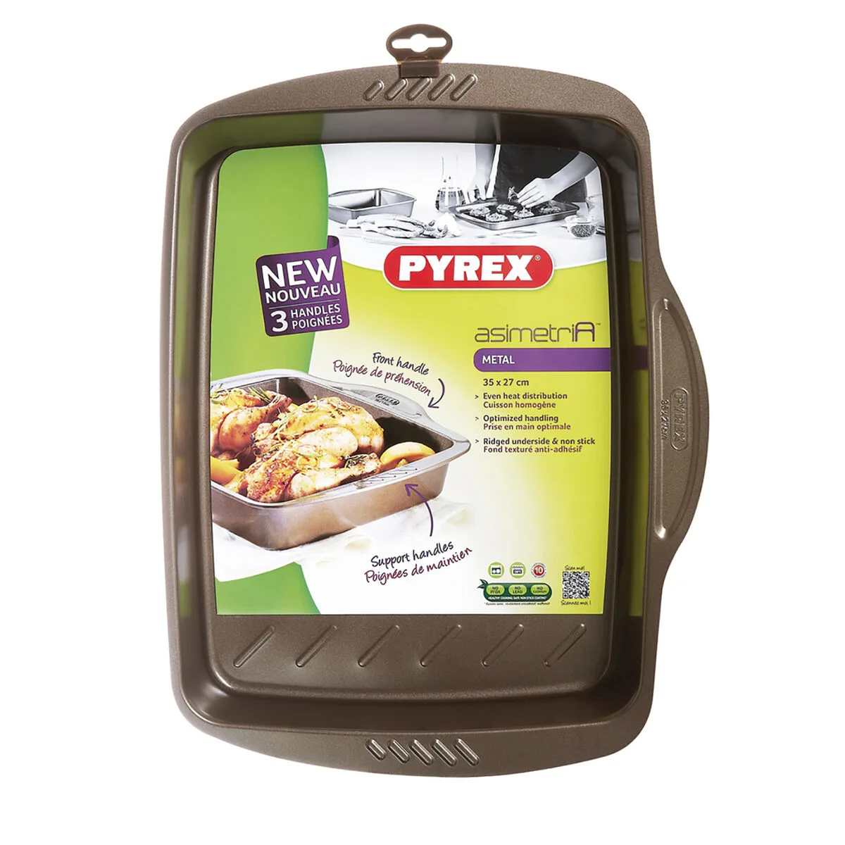 Moule rectangulaire pyrex asimetria noir metal 35 x 27 cm rectangulaire 6 unites s270695987. Diaytar : Parce que vous méritez le meilleur, nous sélectionnons l'excellence.