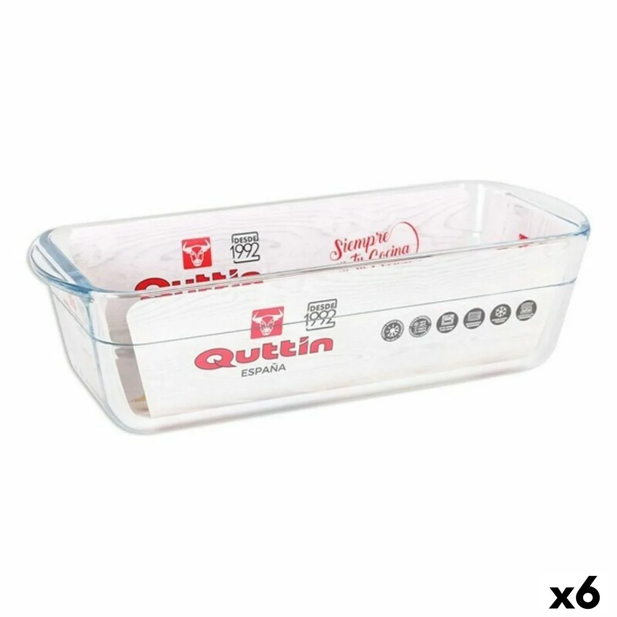 Moule rectangulaire quttin 63079 1 7 l verre 28 2 x 11 6 x 7 7 cm 6 unites s222684516. Diaytar, c'est l'évidence que quand on aime les produits, on ne compte pas. On les collectionne. À vous de jouer.