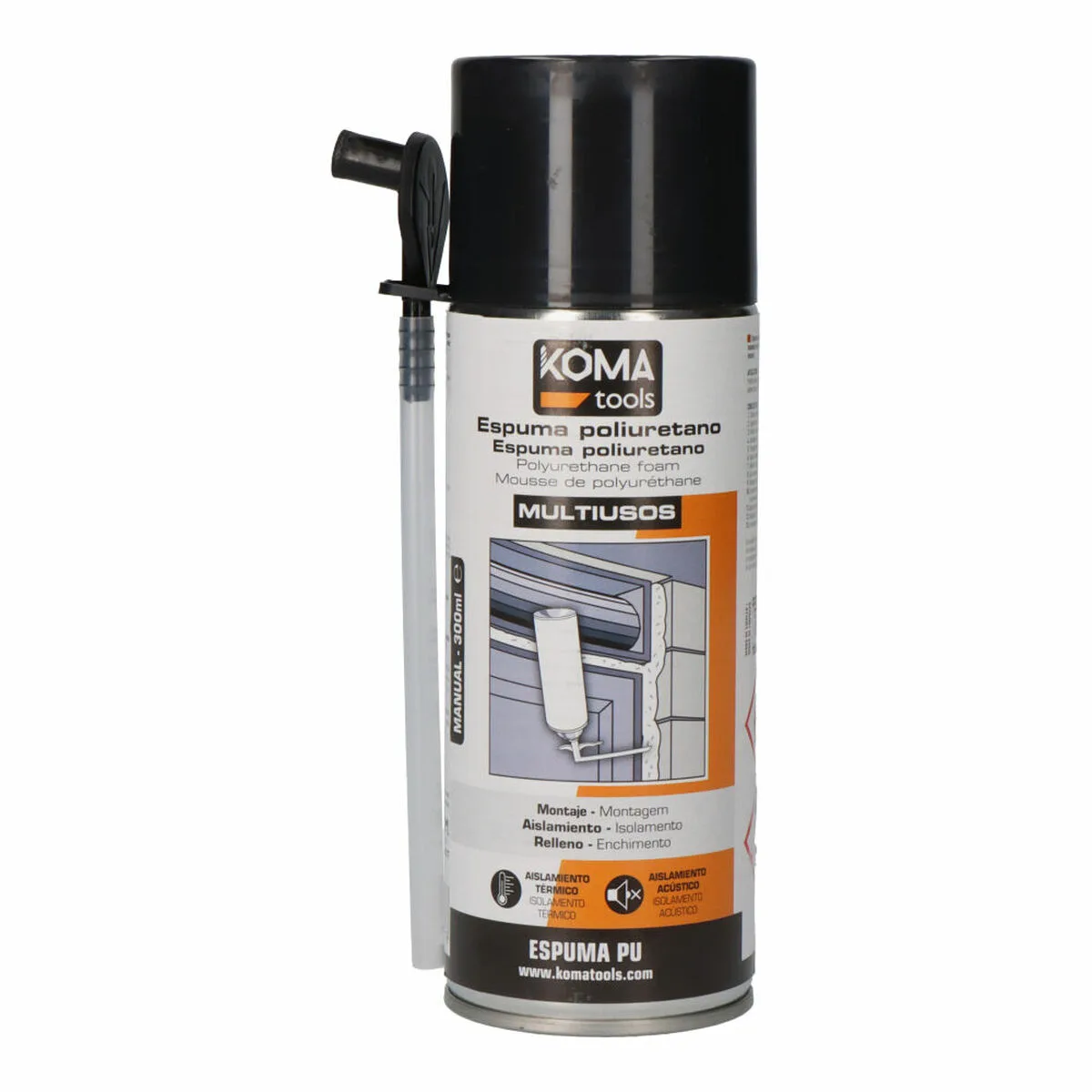 Mousse de polyurethane koma tools 300 ml canule s792389140. Diaytar s'adresse aux esprits modernes en quête de produits qui allient performance technologique et design épuré