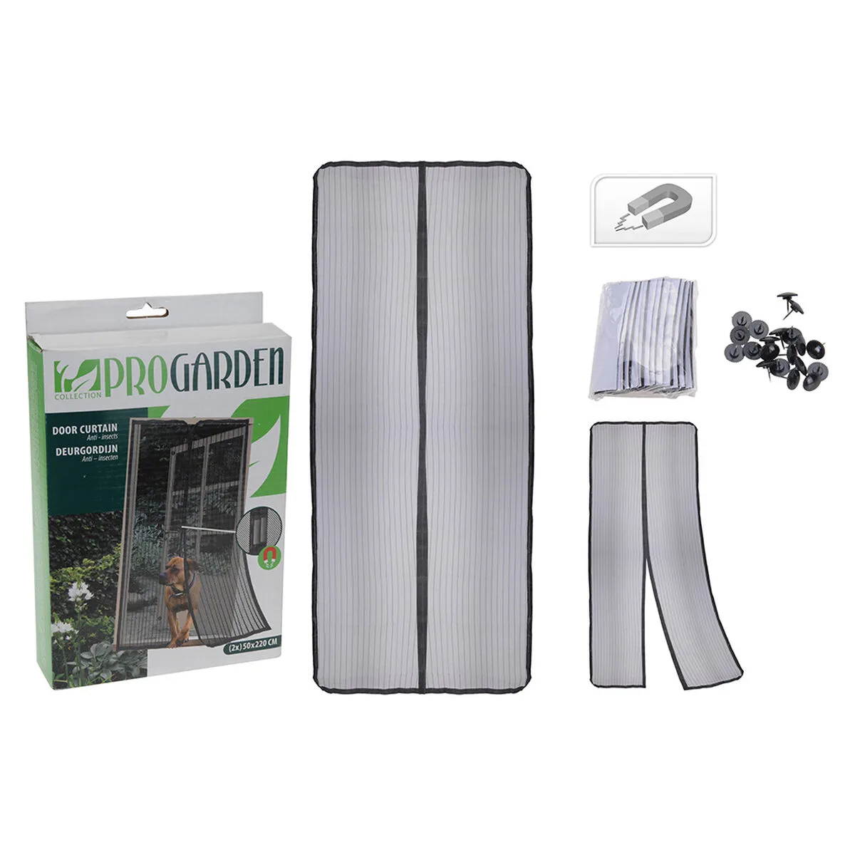 Moustiquaire progarden magnetique 2 pieces portes fibre de verre noir 50 x 220 cm s790110421. Diaytar se positionne comme le carrefour des produits innovants, qu'ils relèvent de la tech, de la maison ou du quotidien