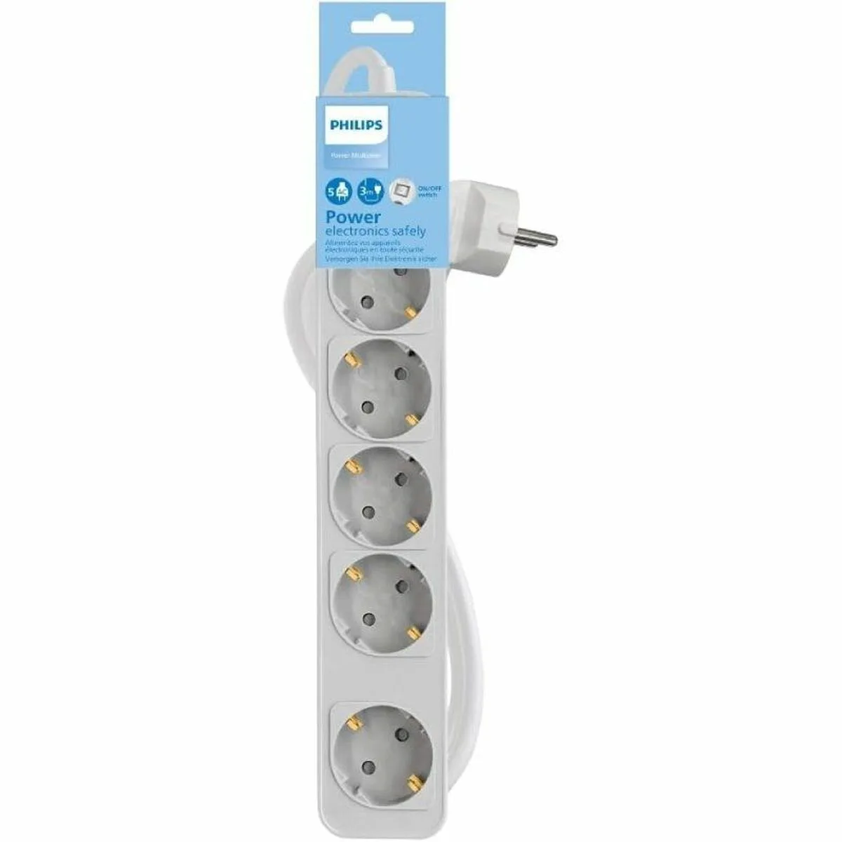Multiprise 5 prises avec interrupteur philips chp2154w 10 s046047236. Diaytar : La boutique qui réunit qualité, tendance et prix accessibles sous un même toit.