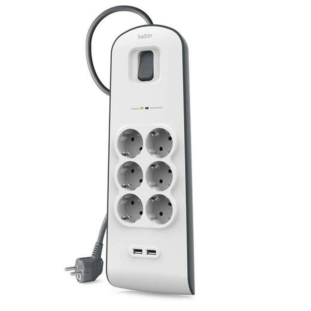 Multiprise 6 prises avec interrupteur belkin bsv604vf2m 2 m usb x 2 s842972455. Nous sélectionnons pour Diaytar des produits qui ont une histoire, une âme, et qui sauront trouver une place dans la vôtre.