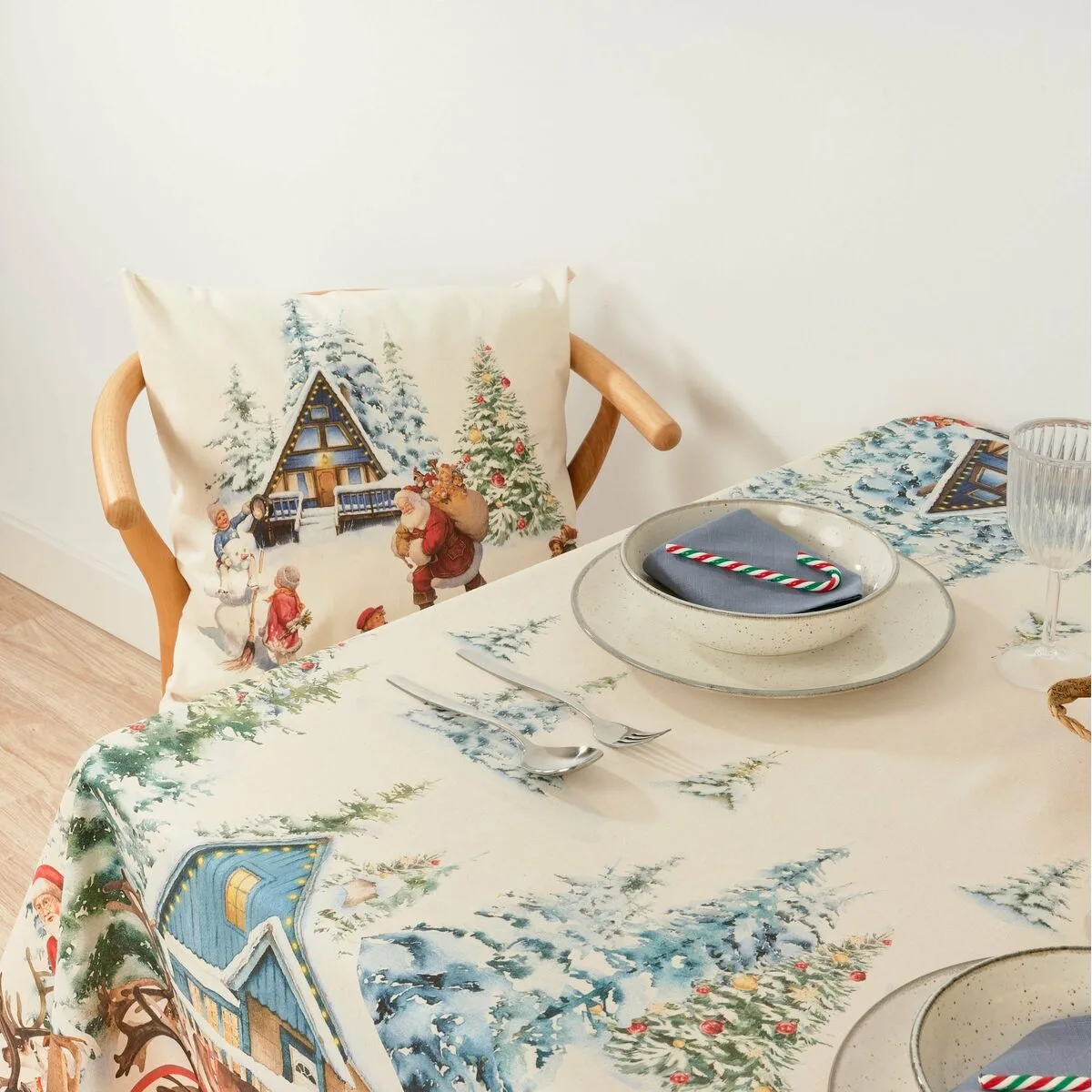 Nappe antitache belum christmas landscape 100 x 155 cm s980194668. Diaytar Fashion : Soyez à la pointe de la mode avec nos collections exclusives.