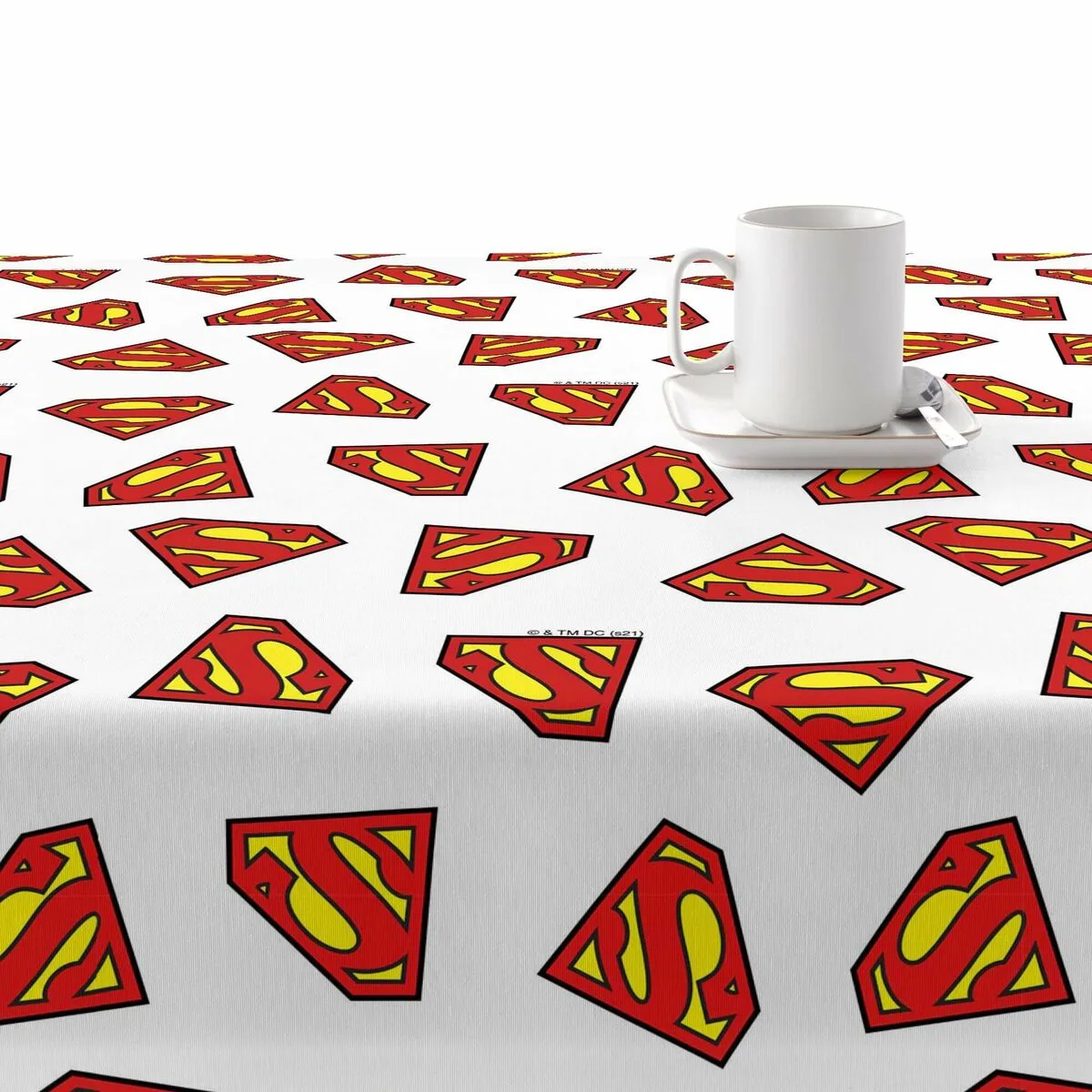 Nappe antitache belum superman blanc 250 x 150 cm s980850412. Votre vie, simplifiée et stylisée par Diaytar et sa collection de produits essentiels et innovants