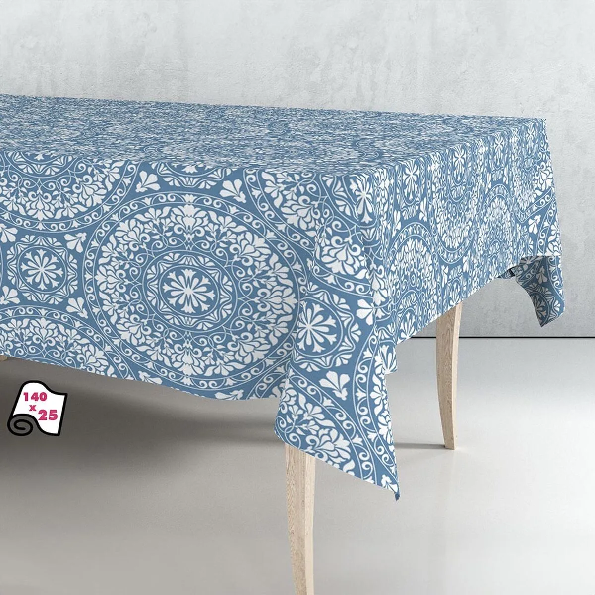 Nappe en rouleau exma caoutchouc bleu mandala 140 cm x 25 m s792159458. Exprimez votre personnalité avec les accessoires tendance de Diaytar.