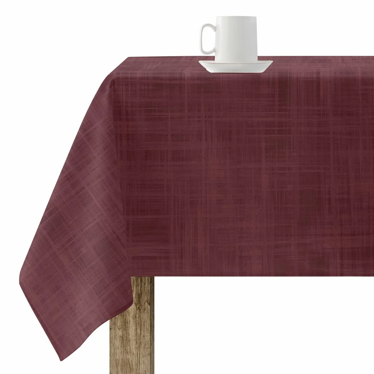 Nappe enduite antitache belum bordeaux 200 x 150 cm s980215726. Votre foyer mérite le style et le confort des produits Diaytar Home.