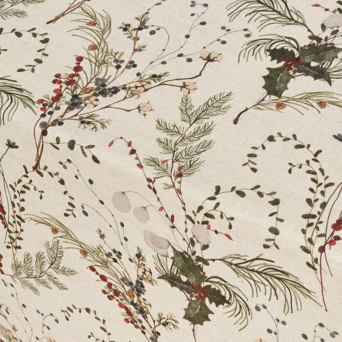 Nappe enduite antitache belum christmas mistletoe rouge vert naturel 150 x 150 cm s980220169. Nous sélectionnons pour Diaytar des produits qui ont une histoire, une âme, et qui sauront trouver une place dans la vôtre.