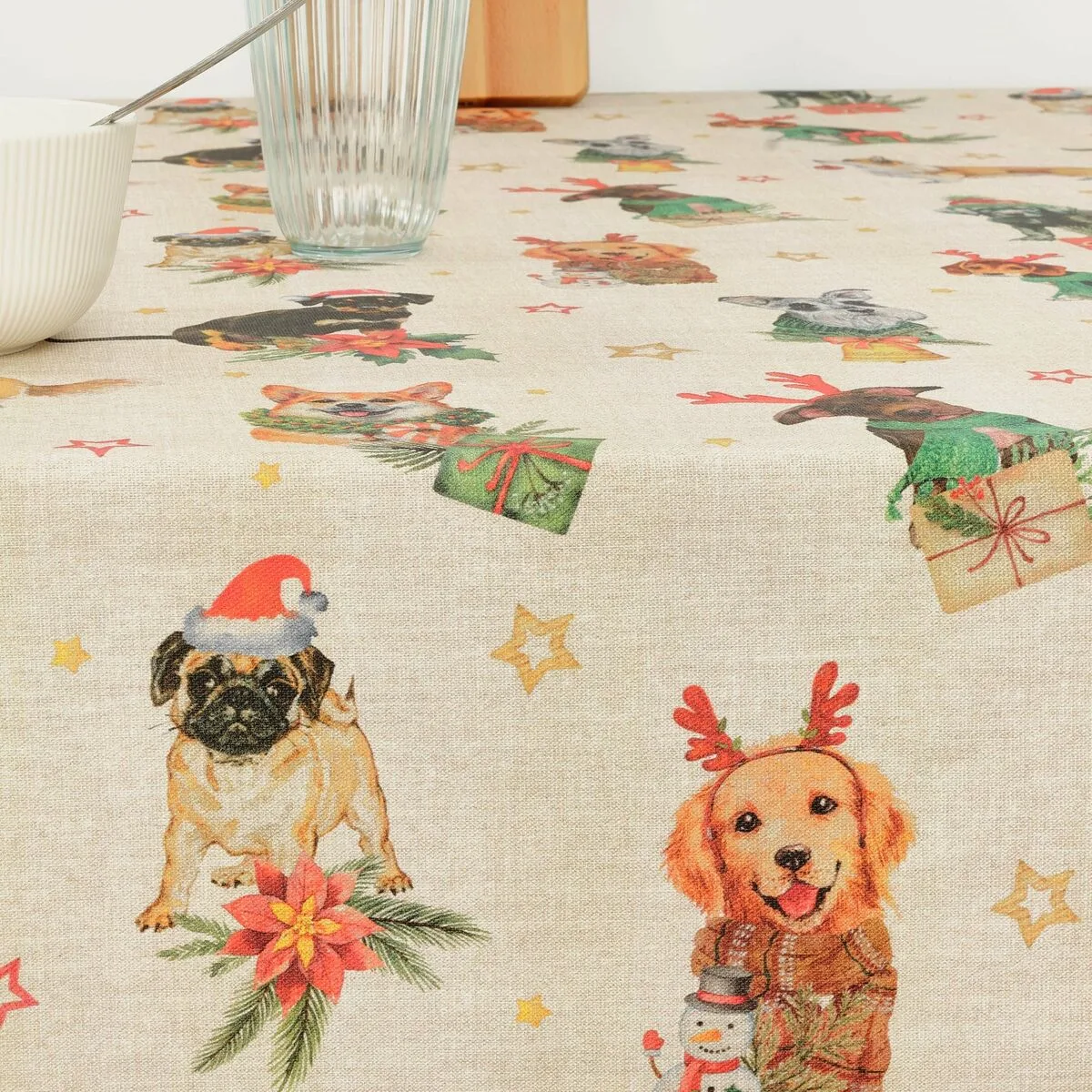 Nappe enduite antitache belum christmas multicouleur 200 x 150 cm s980213712. Tendance, confort et qualité : la trilogie gagnante de Diaytar Mode.