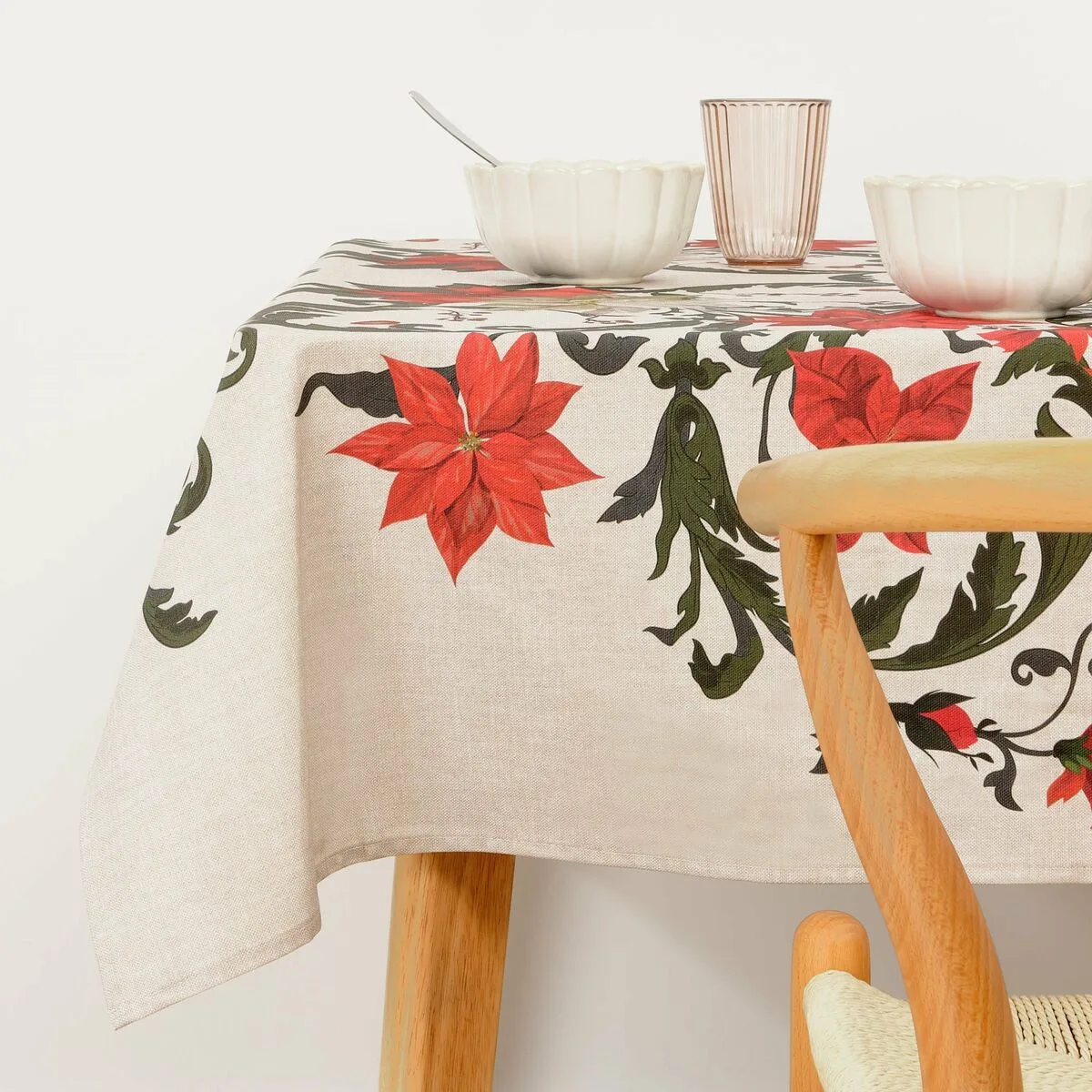 Nappe enduite antitache belum christmas symetric rouge vert lin 300 x 150 cm s980222969. L'aventure Diaytar commence ici : parcourez un catalogue généraliste unique où la surprise et la qualité sont au rendez-vous