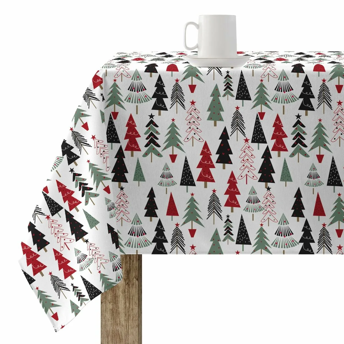 Nappe enduite antitache belum laponia blanc noir rouge vert 150 x 150 cm s980239188. Nous sélectionnons pour Diaytar des produits qui ont une histoire, une âme, et qui sauront trouver une place dans la vôtre.