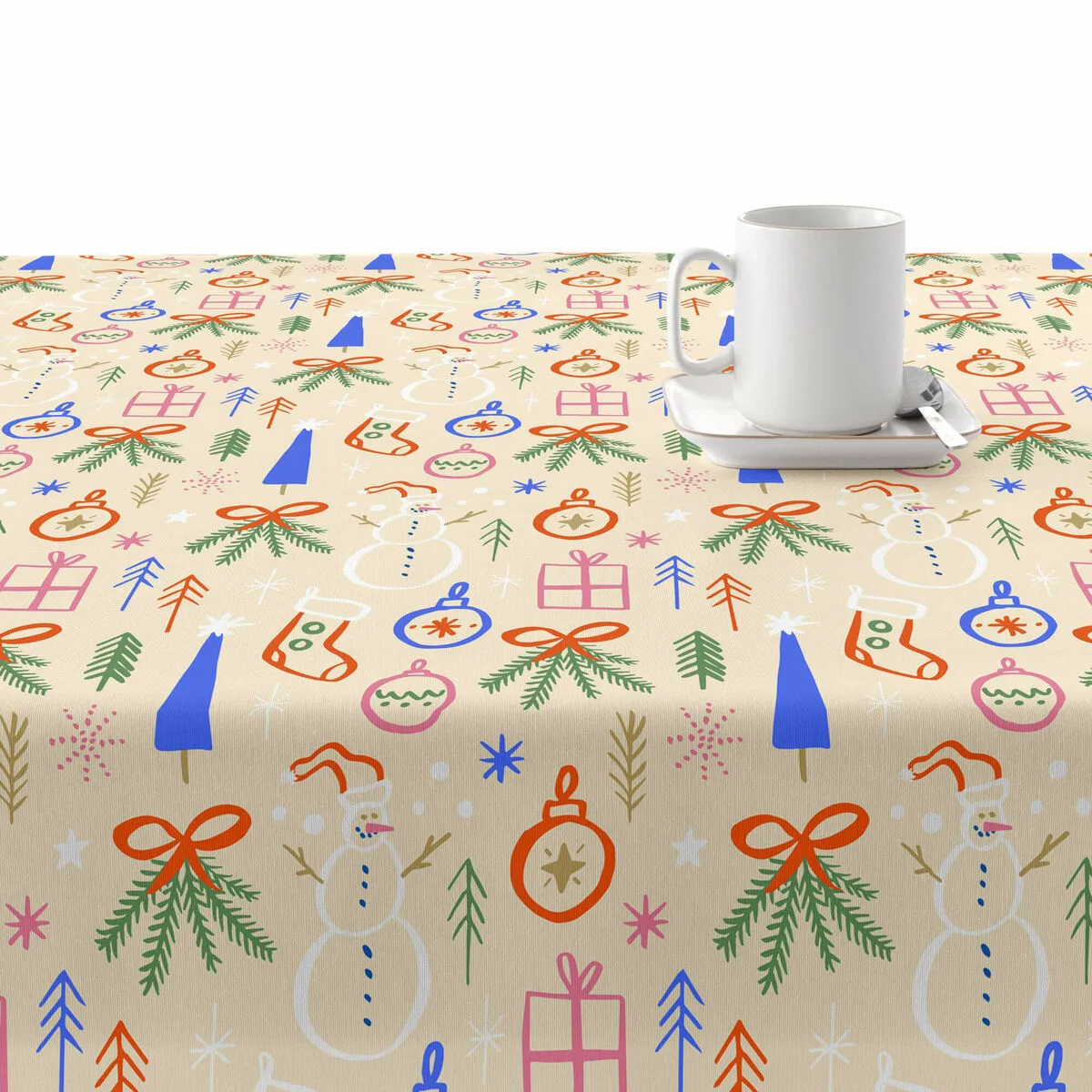 Nappe enduite antitache belum merry christmas 41 multicouleur 150 x 150 cm s980448760. Bienvenue dans l'écosystème Diaytar, où chaque produit a été pensé pour s'intégrer parfaitement dans votre vie moderne
