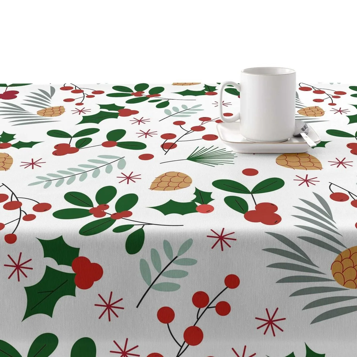 Nappe enduite antitache belum merry christmas multicouleur 100 x 150 cm s980253592. Nous croyons en la puissance de la simplicité. Les produits Diaytar sont beaux, utiles, et incroyablement simples à utiliser.