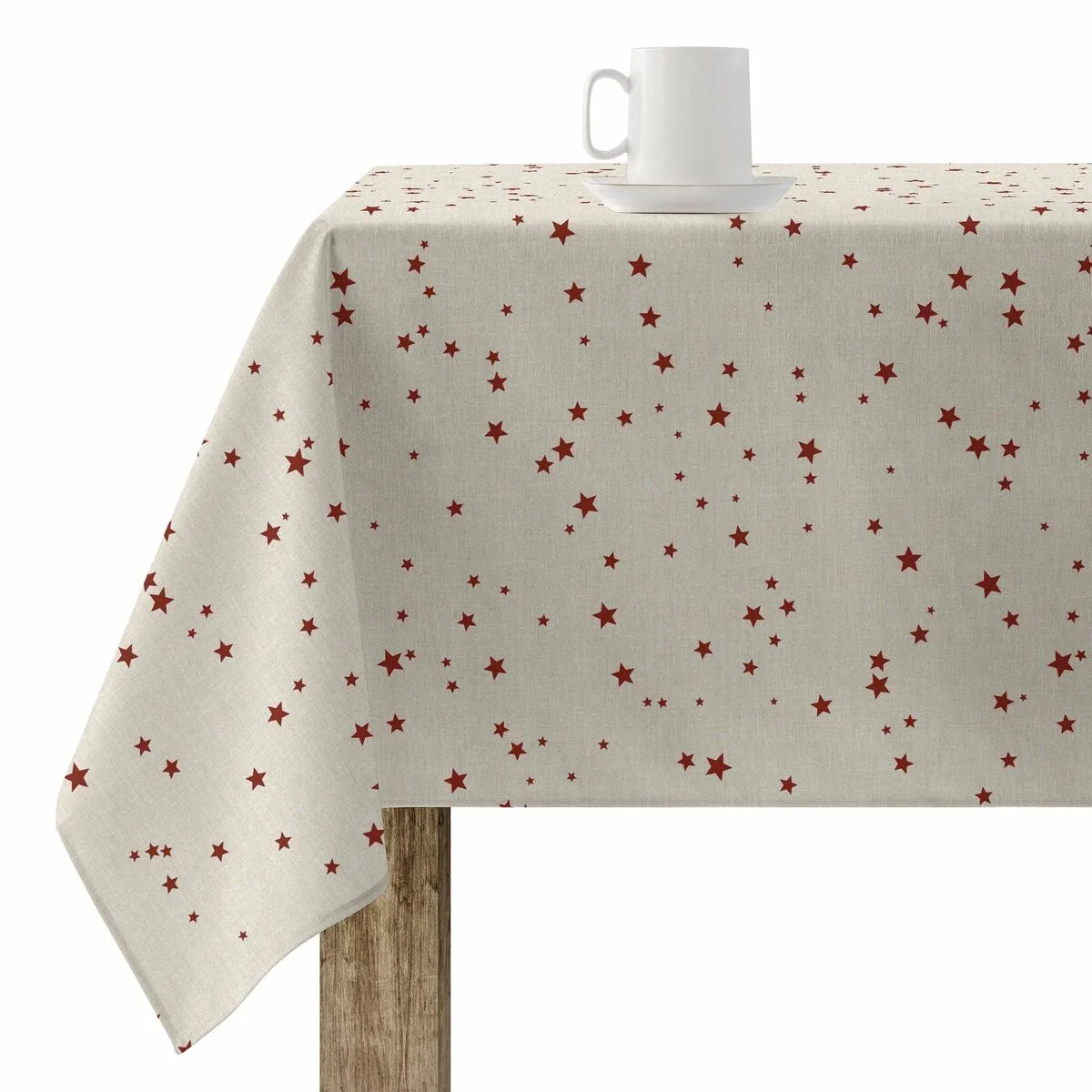 Nappe enduite antitache belum merry christmas multicouleur 100 x 250 cm s980283082. L'art de vivre à la française s'exprime dans notre collection maison Diaytar.